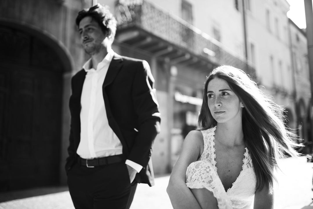 Promessa di matrimonio a Padova. Servizio SWP. Foto di coppia